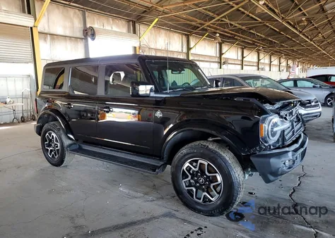 2025 Ford Bronco Outer Banks from USA, damaged, VIN 1FMDE8BH4SLB27237